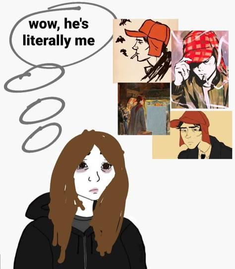 Holden Caulfield Fanart, Holden Caulfield, Unorganized Idea, Literature Humor, Catcher In The Rye, Need Friends, The Secret History, Silly Me, Get To Know Me