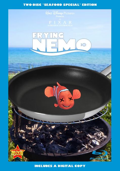 Frying Nemo Disney Pictures, Dog Bowls, Pixar, Memes, Disney, Funny, Dogs