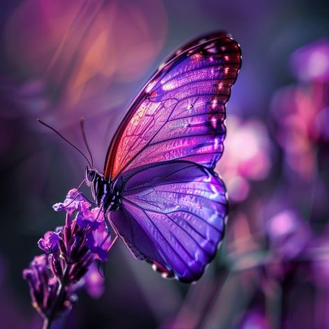 Purple And Green Butterfly, Butterfly Dragon, Dragon Flies, Dragonfly Art, Green Butterfly, Purple Butterfly, Beautiful Butterflies, Shades Of Purple, Pretty Wallpapers