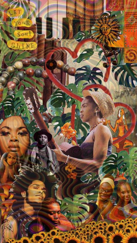 #neosoul #blackboho#nature #art #music #r&b#boho#shine Neo Soul Art, Neosoul Aesthetic, Neo Soul Music, Earthy Style, Ipad Wallpapers, Neo Soul, Dark Moon, Soul Art, Music Aesthetic