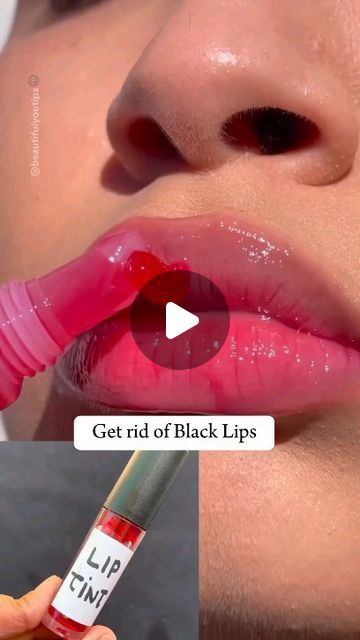 Pink Lips Remedy, Get Rid Of Black Lips, Diy Lip Tint, Remedies For Glowing Skin, Or Questions, Homemade Beauty, Diy Lips, Homemade Beauty Tips, Face Beauty