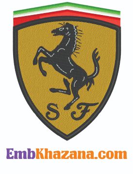 Ferrari Embroidery Design Ferrari Embroidery, Auto Logos, Car Embroidery, Embroidery Design Pattern, Embroidery Online, Sport Car, Car Logos, Machine Embroidery Design, Embroidery Logo