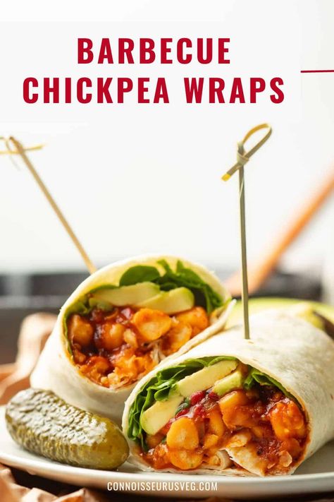 Chickpea Wrap, Falafel Recipe Easy, Vegetarian Sandwiches, Bbq Chickpeas, Vegan Barbecue, Vegan Sandwiches, Vegetarian Barbecue, Tofu Salad, Packed Lunches