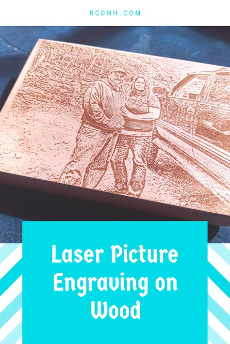 Laser Picture Engraving on Wood Painting Laser Engraved Wood, Laser Engraving Ideas Gifts, Wood Laser Engraving Ideas, Wall Wood Decor, Engraved Gift Ideas, Rustic Cabin Design, Wood Laser Engraving, Makerspace Projects, Makers Space