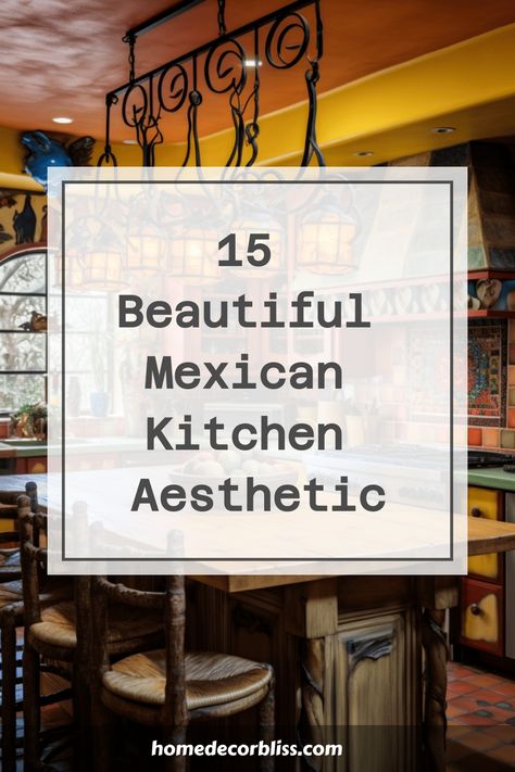 Mexican kitchen design Latina Kitchen Decor, Kitchen Remodel Mexican Style, Mexico Style Kitchen, Mexico Kitchen Decor, Cowboy Kitchen Ideas, Mexico Kitchen Ideas, Mexican Style Kitchens Modern, Mexican Tile Floor Kitchen, Mexican Restaurant Decor Interior Design