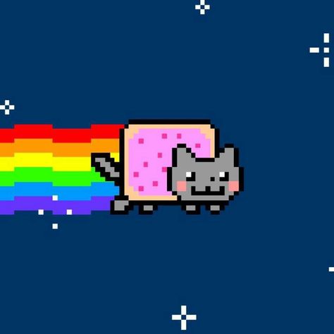 Nyon cat ....Andrews cake Nya Cat, Cat Text, Neon Cat, Pop Tart, Pusheen Cat, Nyan Cat, Rainbow Cat, Grumpy Cat, Pusheen