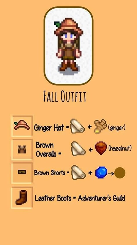 Vanilla Stardew Valley Outfits, Stardew Valley Overalls, Stardew Valley Summer Guide, Stardew Spring Outfit, Stardew Valley Bride Outfit, Stardew Fall Outfit, Stardew Summer Outfit, Stardew Winter Outfit Ideas, Stardew Mods Clothes