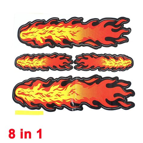 Laptop Diy, Flame Decals, Flame Pattern, Buy Stickers, Fire Image, Fire Flame, White Stickers, Auto Car, Design Reference