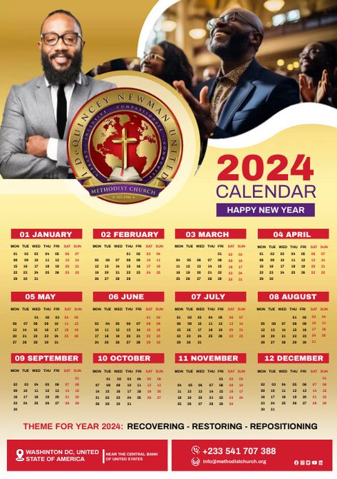 Church Calendar Design, Church Calendar, Sunday Service Flyer, Free Business Card Design, Calendar Design Template, New Year Calendar, Christmas Flyer, Year Calendar, Sunday Service