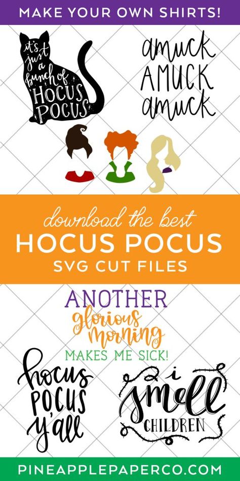 Hocus Pocus Quotes, Hocus Pocus Svg, Hocus Pocus Party, Crafts Cricut, Hocus Pocus Shirt, Expressions Vinyl, Halloween Hocus Pocus, Make Your Own Shirt, Cricut Halloween