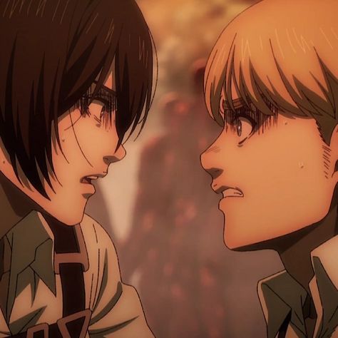 #Mikasa #Armin #AttackOnTitan #ShingekiNoKyojin Armin X Mikasa, Mikasa X Armin, Armin And Mikasa, Armin Icon, Mikasa And Armin, Armin Mikasa, Mikasa Armin, Aot Eren, Kill People