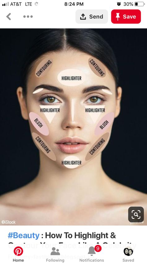 Make Up Inspiration, How To Apply Blush, Blush Contour, Beauty Make-up, Different Skin Tones, Scary Makeup, How To Apply Foundation, Anais Nin, Contour Makeup