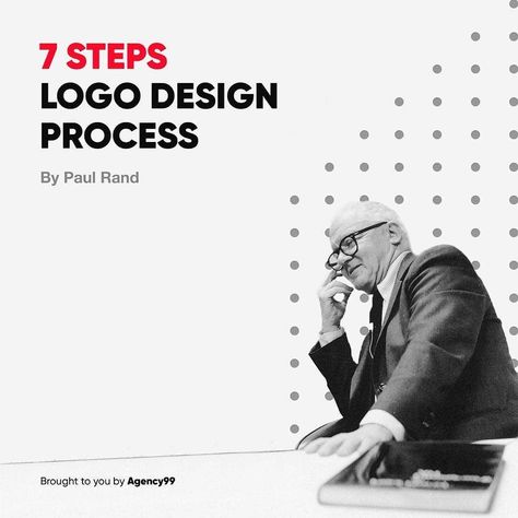 Desircle | Designers Mag. on Instagram: “This time we're going to dive into the fundamentals on treating your logo design with Paul Rand, an american art director and graphic…” Paul Rand Graphic Design, Paul Rand Design, Paul Rand Logos, Paul Rand, Logo Design Process, Logotype Design, Alphabet Art, Art Director, Branding Design Logo