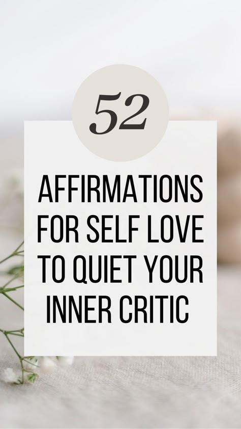 You are worthy! 52 affirmations to help you believe it. #loveyourself #youareenough #affirmationsforwomen Self Affirmations For Christians, I Am Affirmations For Women, Worthiness Affirmations, Daily Affirmations Love, Worthy Affirmations, Daily Affirmations For Self Love, Self Worth Affirmations, Self Love Affirmation Quotes, You Are Enough Quote