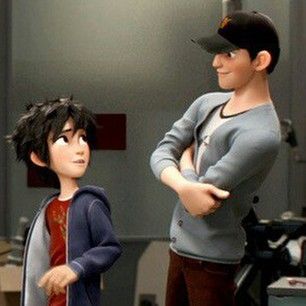 Funny Family Movies, Best Disney Animated Movies, Big Hero 6 Tadashi, Tadashi Hamada, Hiro Big Hero 6, I Love My Brother, Hiro Hamada, Drawing Cartoon Faces, Disney Crossovers