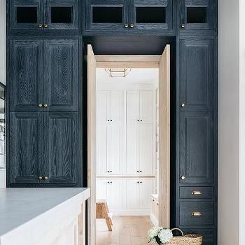 Cabinets Above Kitchen Doorway Design Ideas Shaker Mudroom, Black Shaker Cabinets, Transitional Laundry Room, Kitchen Design Tips, Design Tips And Tricks, Minimalist Apartment Decor, Mudroom Cabinets, Kate Marker Interiors, Shiplap Backsplash