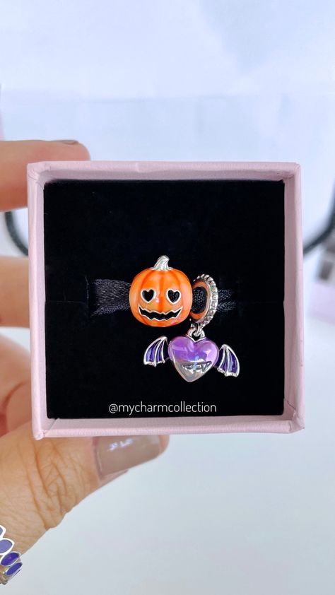 Pandora pumpkin glow in the dark charm and pandora vampire heart dangle from Pandora Halloween 2022 Halloween Bracelet, Halloween Charms, Pandora Bracelet, Pandora Jewelry, Pandora Charms, Precious Metals, Charm Bracelet, Halloween, My Style