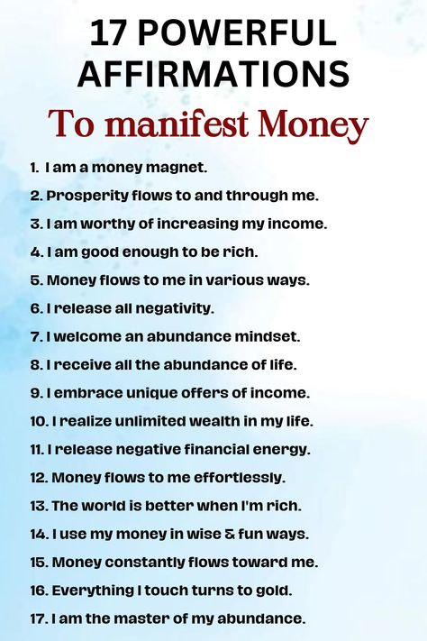 Money Affirmations Lottery Affirmations, Best Self Journal, Manifesting Money Affirmations, Self Journal, Money Manifestation Affirmations, Money Affirmations Law Of Attraction, Affirmations For Money, Affirmations For Wealth, Power Of Belief