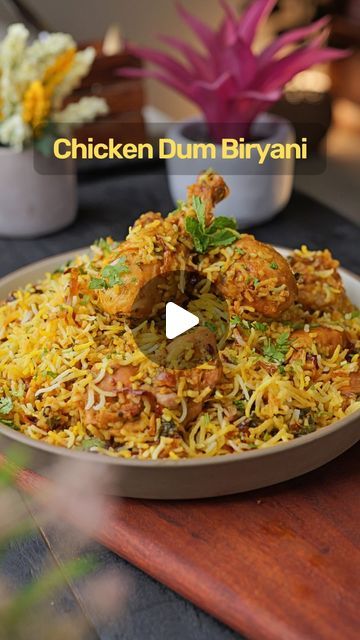 Dum Chicken Biryani Recipe, Chicken Biryani Recipes, Biryani Recipe Video, Biryani Recipe Chicken, Easy Chicken Biryani Recipe, Chicken Dum Biryani Recipe, Dum Biryani Recipe, Chicken Dum Biryani, Whole Spices