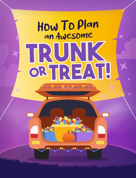 Hey there! I’m so glad that you’re thinking about planning a Trunk OR Treat! Holding a Trunk OR Treat for your community can be a tremendous blessing to both your church and the community around it. I know it was for us! Below, you’ll find a comprehensive “How to Plan” for you to use when planning your Trunk OR Treat. Church Trunk, Childrens Ministry Deals, Childrens Ministry Curriculum, Old Time Religion, Church Activities, Kids' Movies, School Event, Sunday School Lessons, Trunk Or Treat