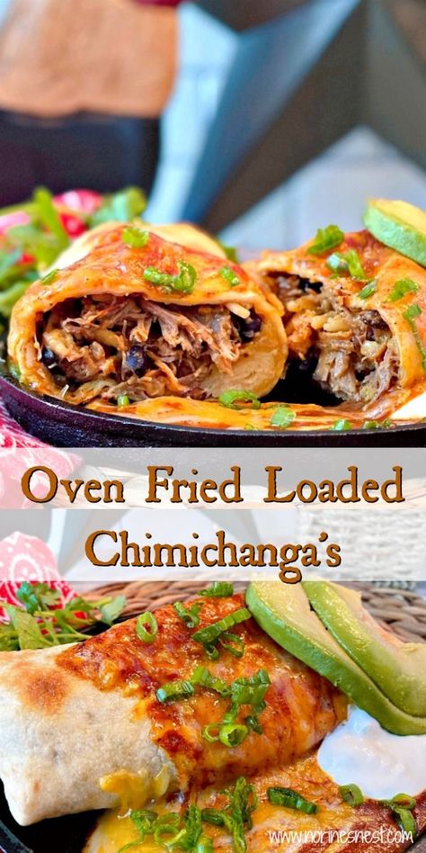 Entree Recipes Dinner, Chimichanga Recipe Shredded Beef, Aldi Salad, Pork Chimichanga Recipe, Pork Chimichangas, Chimichanga Recipes, Rice And Sauce, Vegetables Dinner, Chimichanga Recipe