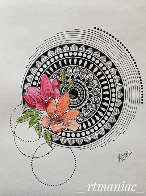 Floral Pen Art, Diy Mandala Art, Best Mandala Art Design, New Mandala Art Design, Floral Mandala Art, Mandala Art Design Creative Beautiful, Mandala Drawing Ideas Creative Beautiful, Best Mandala Art, Cute Mandala Art