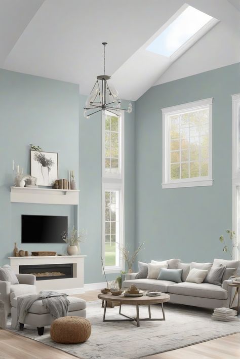 Are you ready to embrace the subtle elegance of Gray Wisp (1570)? Discover the best paint for 2024 with daily interior designer routines and decore tips! #Ad #homedecor #homedesign #wallpaints2024 #Painthome #interiorarchitecture Wall Colors Green Living Room Colors Bright Living Room Colors Apartment Renovation Living room Remodeling Modern Paint Colors 2024 Paint Ideas Living Room Interior, Behr Living Room Paint, Gray Wisp, Bright Living Room Colors, Best Living Room Paint Color, Colorful Living Room Bright, Living Room Paint Ideas, Paint Colors 2024, Renovation Living Room