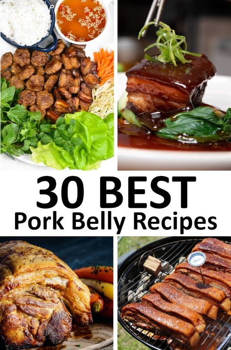 Easy Korean Pork Belly Recipes, Twice Cooked Pork Belly, Pork Stomach Recipes, Recipes Using Pork Belly, What To Do With Pork Belly, Slow Cooked Pork Belly, Tender Pork Belly Recipes, Pork Belly Recipes Easy Quick, Slow Cooker Pork Belly Recipes