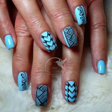 Polynesian Nails, Samoan Designs, Sassy Nails, Flower Nail Designs, Nail Art Designs Diy, Flower Nails, Art Designs, Flower Designs, Nail Art Designs