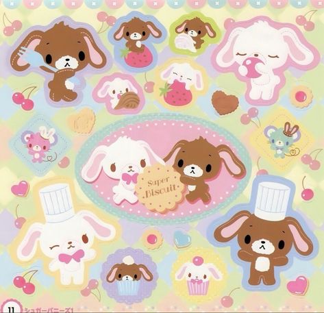 Sugar Bunnies, Hello Kitty Crafts, Kitty Stuff, Kawaii Core, Room Deco, Kawaii Stickers, Cute Stationery, Cute Toys, Hello Kitty Wallpaper