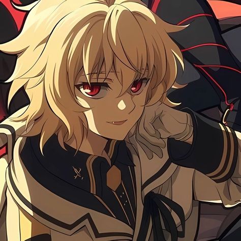 Mika Hyakuya, Colored Characters, Mikaela Hyakuya, Roleplay Characters, Seraph Of The End, Owari No Seraph, Cute Anime Pics, All Anime, An Anime