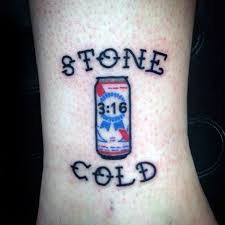 Stone Cold Tattoo Ideas, Stone Cold Tattoo, Cm Punk Tattoos Ideas, Aew Tattoo, Wwe Inspired Tattoos, Wwe Tattoos, Wwe Tattoos Ideas, Stone Cold Steve Austin Tattoo, Wrestling Tattoos