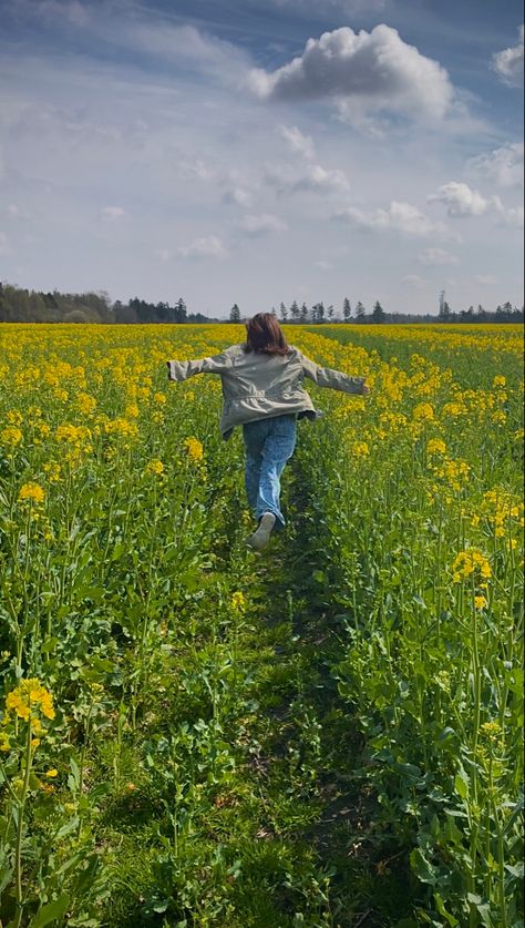 Running In A Meadow Aesthetic, Dancing In A Field Of Flowers Aesthetic, Person Running Aesthetic, Running In A Field Of Flowers Aesthetic, Running Through Flower Field Aesthetic, Frolicking In A Field Aesthetic, Running Through Flower Field, Running In Flower Field, Running In A Field Aesthetic