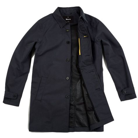 Best Men's Macs, Trench Coats and Rain Coats - Gear Patrol Rain Coat Men, Mac Coat, Rain Coats, Blue Raincoat, Mens Raincoat, Yellow Raincoat, Trench Coat Men, Coat Men, Winter Outerwear