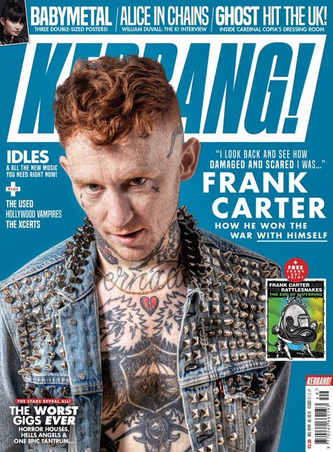 The Rattlesnakes 🐍 on Twitter: "Good looking @KerrangMagazine coming out tomorrow, make sure you get it 💋 https://t.co/iNZbGgOExF https://t.co/Z62Wer5hD7" / Twitter Frank Carter, Su Metal, Alice In Chains, You Get It, Looking Back, Coming Out, Make Sure, Get It, How To Look Better