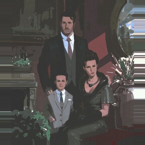 Bruce Wayne And Alfred, Thomas And Martha Wayne, Martha Wayne, Manor Aesthetic, Fancy Painting, Tom King, Wayne Manor, Thomas Wayne, A Beautiful House