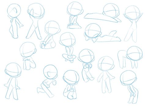 Chibi Pose Dump by Pixel-Penguin-dA How To Draw People, Male Figure Drawing, Chibi Sketch, Start Drawing, Draw People, Human Figure Drawing, Different Art Styles, Chibi Drawings, Poses References