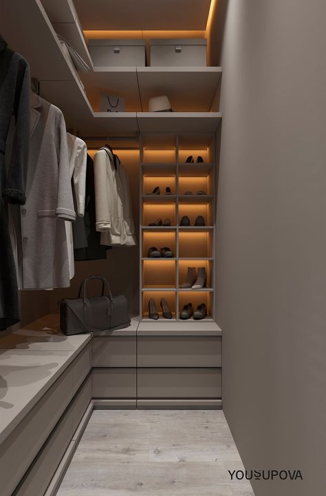 Narrow Closet Design, Narrow Closet, Small Dressing Rooms, Dressing Room Closet, Walking Closet, Dream Closet Design, Walk In Closet Design, Closet Design Layout, Wardrobe Door Designs