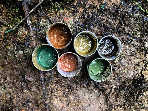 Rainy Days Get You Down? Try Mud Paint - Hobby Farms Homemade Shampoo Bar, Root Vegetables Recipes, Summer Camp Art, Mud Paint, Self Cleaning Ovens, Homemade Shampoo, Montessori Toddler Activities, Crochet Christmas Gifts, Sweater Mittens