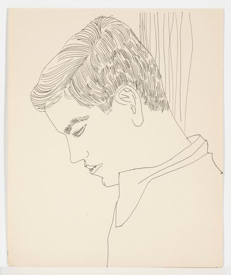 In Celebration of Art Basel 2023 - Viewing Room - Cheim Read - Viewing Room Drawings Of Men, 1950s Artwork, Drawings Of Love, Modern Exhibition, Viewing Room, Spray Paint On Canvas, Fine Art Drawing, Tate Modern, Guy Drawing