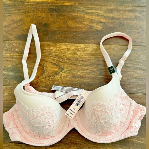 Brand New Body Victoria Lightly Lined Demi Bra. Original Price $54.50. Tags Still On. Never Used. Pink Lace. 32b Bra And Under Set, Feminine Fitted Victoria's Secret Bra, Wednesday Wardrobe, Victoria's Secret Lace Trim Bra, Victoria's Secret Feminine Lace Trim Bra, Victoria Secret Pink Bras Set, Cute Bra, Pink Lace Feminine Bra, Victorias Secret Set