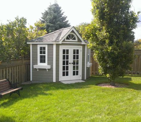 Corner shed                                                       … Corner Shed, Small Shed, Diy Storage Shed Plans, Corner Sheds, Backyard Storage Sheds, Wood Shed Plans, Build Your Own Shed, Free Shed Plans, Wood Storage Sheds