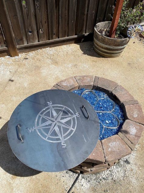 This Fire Pits item by BonfireByDesign has 684 favorites from Etsy shoppers. Ships from Montague, MI. Listed on Sep 17, 2024 Fire Pit Cover Ideas, Retention Wall, Fire Pit Table Cover, Fire Pit Table Top, Fire Pit Outdoor, Backyard Grill, Grill Ideas, Table Top Covers, Well Cover