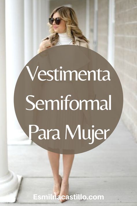 Vestirse para un gran evento es muy complicado sin la necesidad de preocuparse por realizar el código de indumentaria. Entonces, cuando abres esa invitación para ver la palabra “semi-formal” mirándote fijamente, es natural que te sientas un poco preocupado. despues de todo, ¿qué significa la vestimenta semiformal? Bueno, puedes dejar de estresarte porque nos encontramos aquí para guiarte. Desde su concepto exacto hasta cómo utilizarlo en diferentes oportunidades Semi Outfits Formal, Casual Semi Formal Outfit, Outfit Semi Formal Mujer, Outfit Ideas Semi Formal, Semiformal Outfit Women, Outfit Semiformal Mujer, Semiformal Outfit Mujer, Semiformal Outfit, Outfit Semiformal