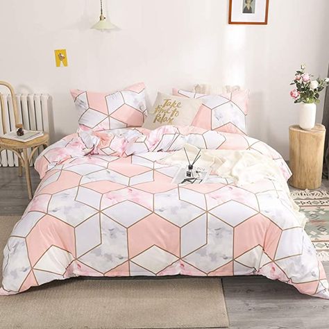 Color Bedding, Geometric Bedding, Patterned Bedding, Luxury Bedding Set, Dekorasi Kamar Tidur, Japanese Decor, King Bedding Sets, Bed Sets, Comforter Cover