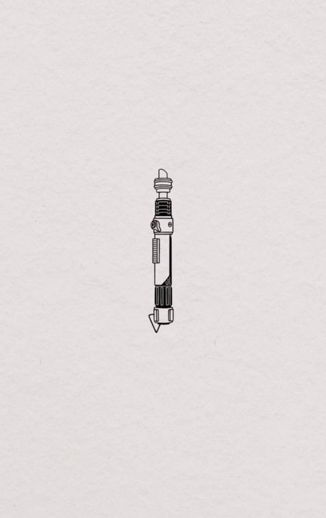 Lightsaber Tattoo Minimalist, Small Lightsaber Tattoo, Anakin Lightsaber, Luke Lightsaber, Lightsaber Tattoo, Tattoos Inspo, Star Wars Tattoo, Matching Tattoo, Tattoo Inspo