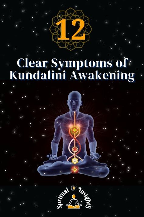 12 Clear Symptoms of Kundalini Awakening Symptoms Of Kundalini Awakening, Kundalini Awakening Symptoms, Kundalini Reiki, Awakening Art, Kundalini Meditation, Kundalini Energy, Spiritual Psychology, Spiritual Awakening Signs, Kundalini Awakening