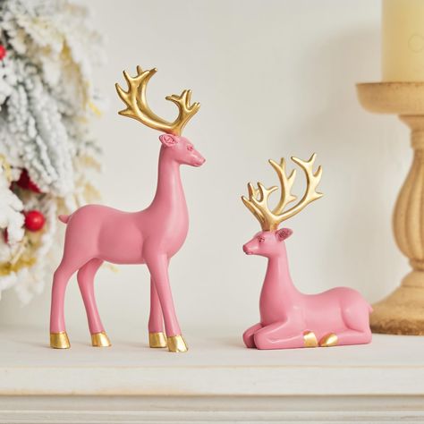 Christmas deer decorations