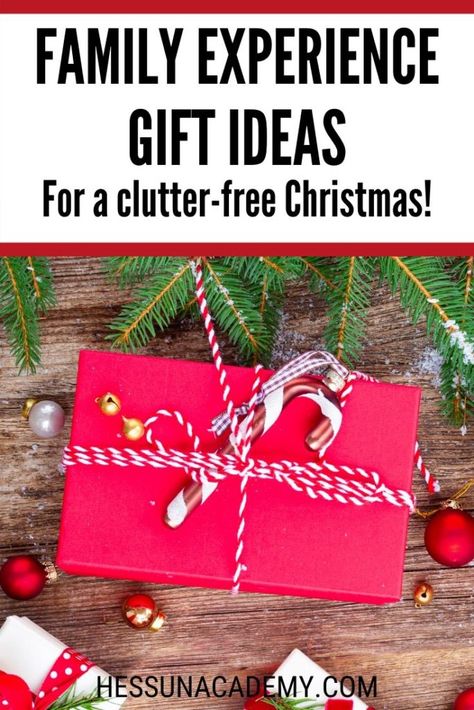 This Christmas, give the gift of time!  These whole family experience gift ideas are perfect for families who want a no toy Christmas.  Bonus points - a lot of these are frugal gift ideas!  There are more than 44 family activity gift ideas on this list, including ideas for memberships for homeschoolers. Clutter Free Gifts, Whole Family Gift Ideas, Free Gift Ideas, Family Gift Ideas, Free Gift Idea, Free Christmas Gifts, Gift Suggestions, Gift Of Time, Family Christmas Gifts