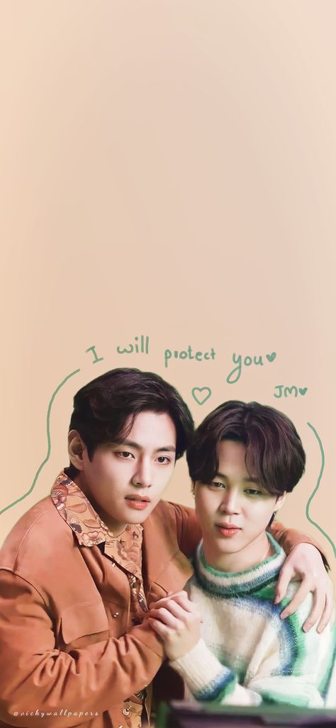 Vmin Wallpaper, Hobi Day, Hd Lockscreen, L Love U, I Will Protect You, Yoonmin Fanart, Bts Vmin, Bts Aesthetic Wallpaper For Phone, Best Profile Pictures